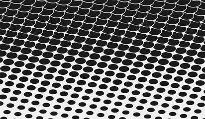 Dot white gray wave light technology texture background. halftone modern