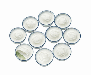 Steamed Silhouettes Thai dessert Khanom Thuai isolated watercolor vector illustration svg
