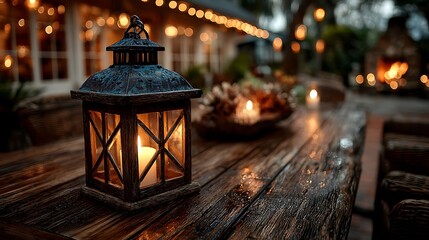 Warm glowing lantern light high resolution picture
