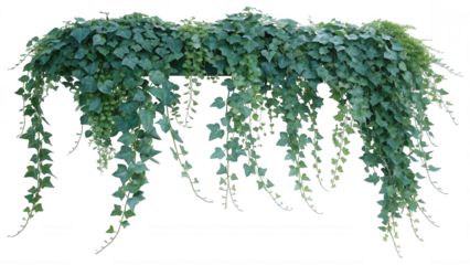 green leaves on white background