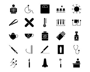 Medicine I Line Vector Icons