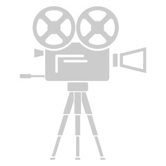 Obraz premium Icon Film Industry shadow