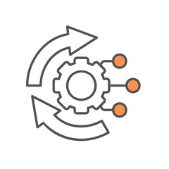 gear business concept icon illustration