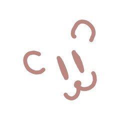 Fototapeta premium Chocolate candy isolated on white background vector illustration