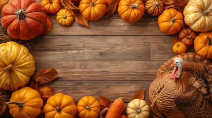 thanksgiving background  wth copy space