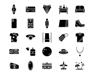 Luxury Line Vector Icons