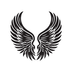 Angel Wings Vector | Decorative Wing Illustration Set”
