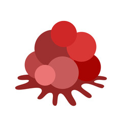 cancer tumor cell developing concept