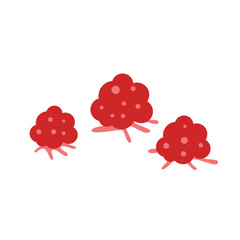 cancer tumor cell developing concept