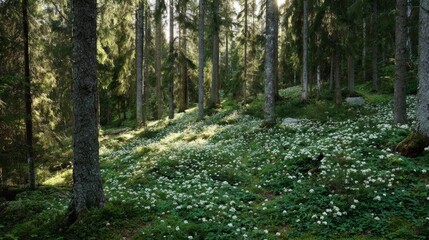 Obraz premium nature, green, light, grass, texture, summer, sun, design, water, sky, illustration, grunge, bright, pattern, art, spring, color, forest, christmas, plant, space, rain