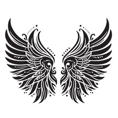 Fototapeta premium Angel Wings Vector | Decorative Wing Illustration Set”
