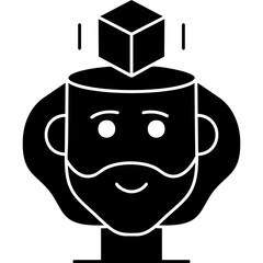 Thinking Icon Vector Element