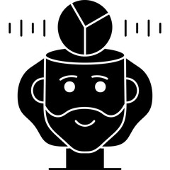 Statistics Icon Vector Element