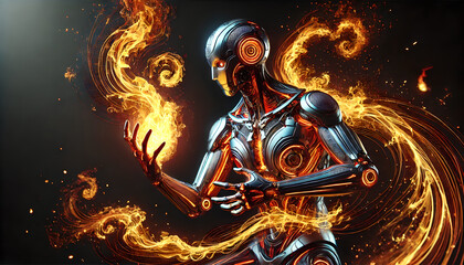 robot fire power