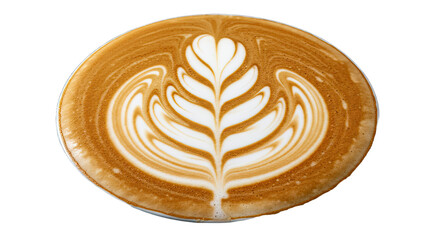 latte art coffee cup foam design 2.