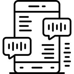 Smartphone Icon Vector Element