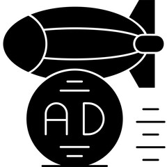Zeppelin Icon Vector Element © Amir