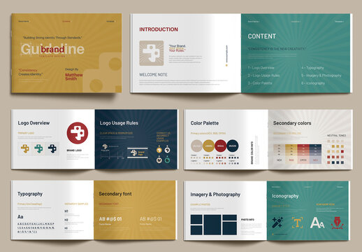 Corporate Identity and Branding Guideline Design