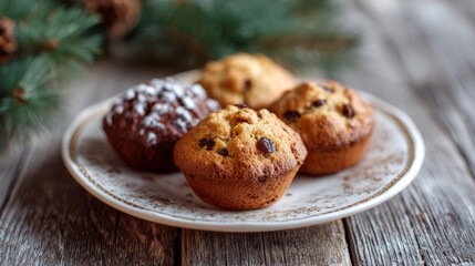 Warm cranberry muffins exude nostalgic Yule charm, perfect for cozy Hygge gatherings or whimsical Krampus celebrations