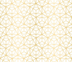 Beautiful Seamless japanese pattern, japanese pattern banner with traditional sashiko design, Great design for any purposes. Woodwork style kumiko