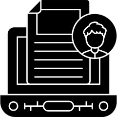 Candidate Icon Vector Element