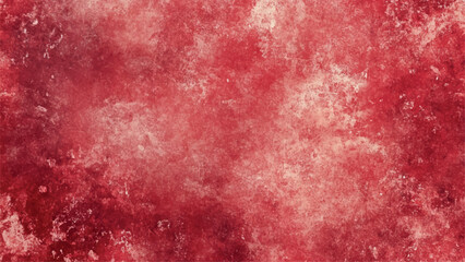 red grunge cement wall, textured background.