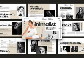 Minimal  Modern And Clean  Digital Multipurpose Presentation