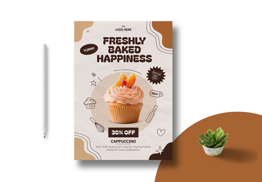 Cake Shop Flyer Layout