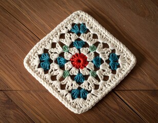 Crochet Square Pattern Design.