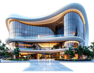 modern office building in shanghai