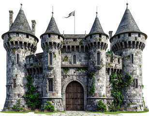 medieval castle in france