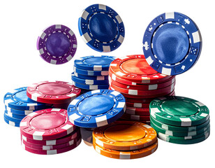 stack of poker chips