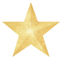 PNG Gold color star icon backgrounds symbol shape.