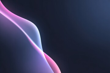 Minimalistic 3d abstract cyber monday background neon accents smooth curves clean backdrop futuristic shopping sale concept, 3D, Copy Space, Isolated