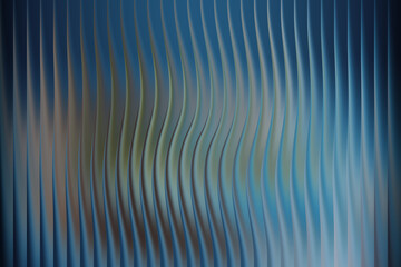Obraz premium Abstract blue and green wavy vertical lines background