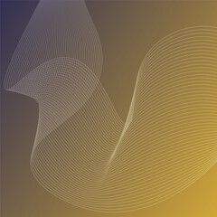 Minimal wavy line texture or pattern background for digital use