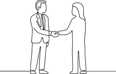 handshake between two businessmen