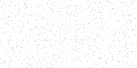 Transparent and seamless white snow falling down vector design background