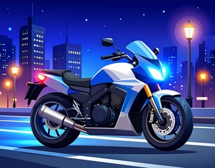Night City Motorcycle Ride.