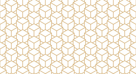 Seamless geometric hexagonal op art pattern, lines abstract geometric background, seamless monochrome hexagonal grid pattern, slide presentation