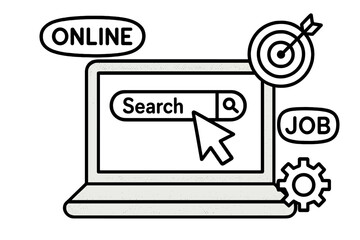 Finding online job opportunities using search tools and technology in the digital era