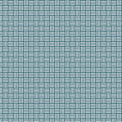 Geometric Seamless Pattern Background, Abstract Blue Square Line Grid Design, Modern Minimalist Decorative Wallpaper
