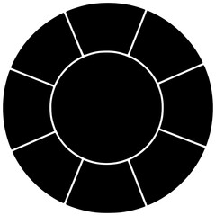 float illustration lifeguard silhouette ring logo buoy icon lifebuoy outline sea rescue safety circle life water round swim lifesaver shape for vector graphic background