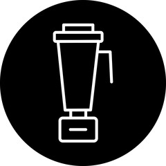 Blender line icon style