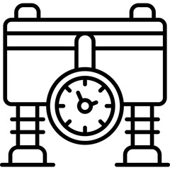 Clock Icon Vector Element