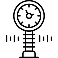Clock Icon Vector Element