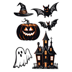 halloween vector illustration