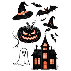 halloween vector illustration