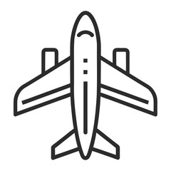 vector illustration of airplane