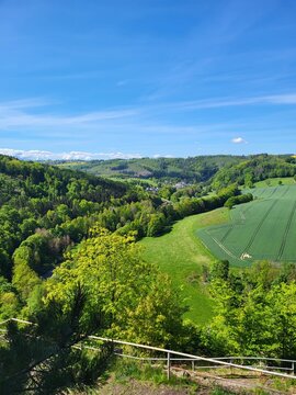 Kunnerstein Blick Hennersdorf